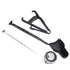 3 pcs Metric Body Fat Tester, Waist Fat Thickness Caliper, Tape Measure for Body Composition Monitors
