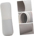 Set Abaodam Travel Toothbrush Cup Mouthwash Cup Toothpaste Storage Box Gray Compact Outdoor Travel Daily Oral Care