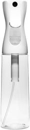 Spray Bottle, Continuous Spray Bottle for Hair, 10.1oz Nano Fine Plastic Water Mist Sprayer for Skincare