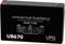 6V 7Ah SLA Battery for Huffy BMW X6 Ride On Toy Car Model # 17034