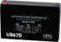6V 7Ah SLA Battery for Huffy BMW X6 Ride On Toy Car Model # 17034
