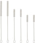 6-Piece Straw Cleaner Brush Set, Extra Long Cleaning Brushes for Stanley Tumbler, Sippy Cup, Water Bottle, and Straws