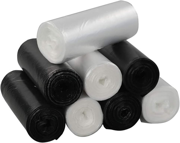 1.5 Gallon Small Trash Can Liners, 200 Counts Garbage Bags for Home Use