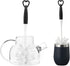 ALINK Pack of 3 Bottle Glass Dish Sponge Cleaning Brush with Handle
