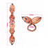 Ruihfas 6Pcs Magic Rabbit Ear Sponge Foam Donut Holder - Twist Hair Styling Curl Bun Maker Tool