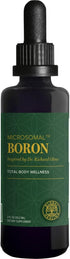 Global Healing Boron Supplement for Bone Health, Metabolism, Enhanced Magnesium Absorption, 5 mg (2 Oz) for Men and