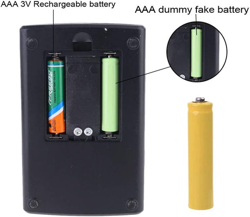 JSGHGDF 4Pcs 10440 Lr03 Dummy Setup No Power AAA Fake Battery for Shell Placeholder Cylinder Conductor for AAA Battery