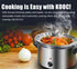 LURULURU 50 Count 3QT 10QT 14"x 22" Slow Cooker Liners, Cooking Bags Extra Large Size Disposable Pot Liners Plastic