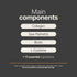 Men's Hair Supplement with Biotin, Selenium, Zinc, Collagen, Vitamins A, C, E, B5, D3, 240 Caps - 120 Days, Hair Growth