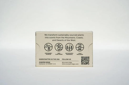 JUNIPER RIDGE Big Sur Bar Soap, Cold Processed Mild Castile Soap, Plant Based Ingredients, 4oz Bar