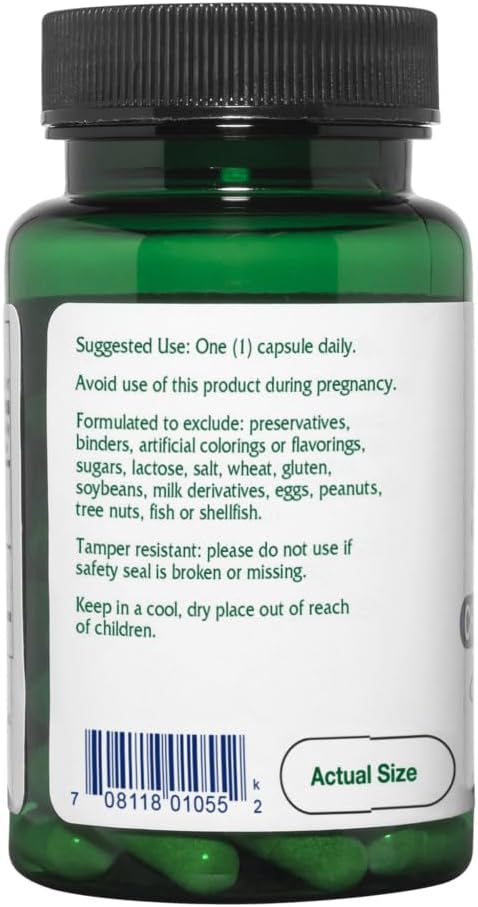 Vitanica Chaste Tree Berry Vitex Extract Plus, Vegan, 60 Capsules