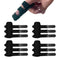 Upgraded Finger Splints (4Pcs) - Trigger Finger Brace with 3 Fixing Straps for Mallet Finger and Arthritis Relief