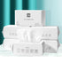 Cotton Facial Dry Wipes 100 Count, Deeply Cleansing Disposable Face Towel for Skin Care and Makeup Remover