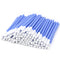 Wellgler's 200pcs Foam Swabs for Makeup, Gun Cleaning, or Pet Care, Multi-role Cleaning Swabs KM742 (Blue)