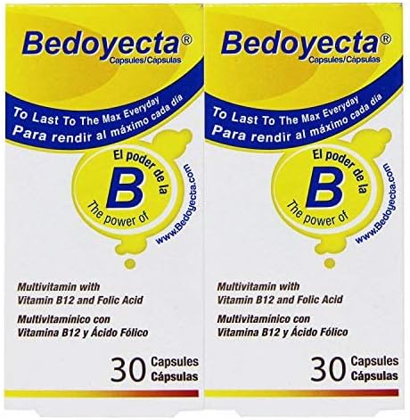 Bedoyecta Multivitamin Capsules, 30 Each