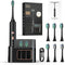 Zocaed Electric Toothbrush for Adults, Rechargeable Electric Toothbrush with 6 Replacement Brush Heads,