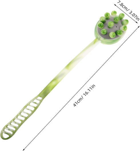 Hammer Hammer Holibanna Back Massager Extended Handle, Manual Percussion Relief for Neck and Back Comfort, Double-Head