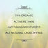 Retinol Moisturizer Cream 2.5% for Face & Eye Area - Anti-Aging Formula with Hyaluronic Acid, Vitamin E, Green Tea -