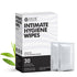 Skin Elements pH Balanced Intimate Hygiene Wipes with Tea Tree Oil, Pack of 30 Individually Wrapped Wipes