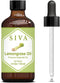 Siva Lemongrass Essential Oil - 4 Fl Oz - Natural Oil for Diffuser, Skin Care, Aromatherapy & Massage