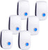 Ultrasonic Pest Control Repellent Plug-in, 6 Packs for Mice, Mosquito, Insect, Spider, Bug, Ant, Cockroach