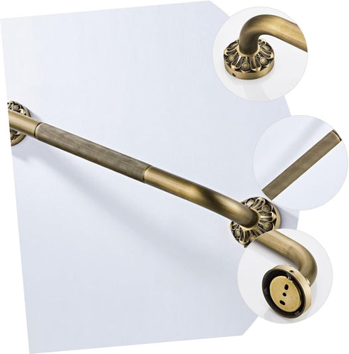SHERCHPRY Bathroom Safety Grab Bar Non Skid Shower Grab Handle for Seniors Multipurpose Bathroom Handrail with Stable