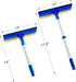 Window Squeegee Telescopic Iron - Blue