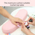 Manicure Hand Rest Cushion Pillow Pad, Portable Nail Table Hand Cushion for Nail Art Tools and DIY Nail Tech