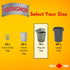 Garbage Bags, Single Fold Clear Multi-Use Bags, Size 26X36, 40 BAGS