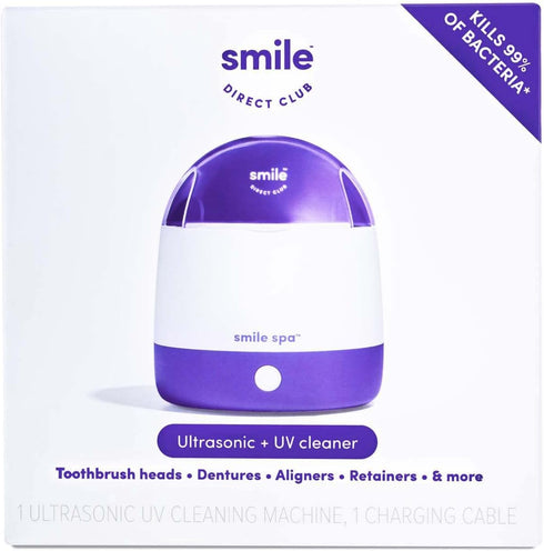 SmileDirectClub Ultrasonic and UV Cleaning Machine, Smile Spa for Aligners, Retainers, Toothbrush Heads, and More