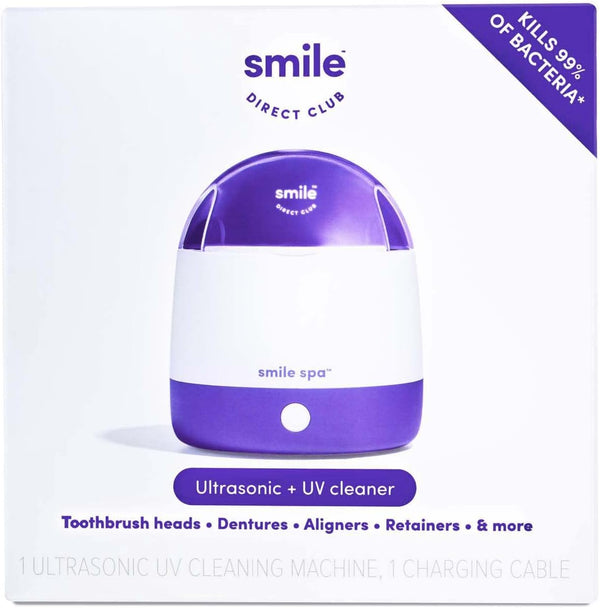 SmileDirectClub Ultrasonic and UV Cleaning Machine, Smile Spa for Aligners, Retainers, Toothbrush Heads, and More