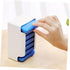 Set Portable Medicine Organizer with Removable Compartments