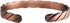 Pure Copper Twisted Magnetic Cuff Bracelet for Men Women, 8 Magnets 3500 Gauss