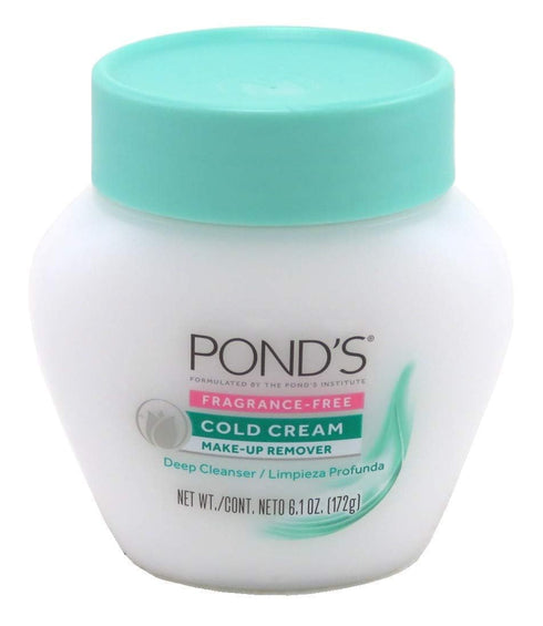 POND'S Fragrance-free Cold Cream Make-up Remover, 6.1 Oz