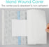 Hola Health 6"x6"(Pack 25) Waterproof Shower Cover Shields, Non-Stick Center Pad for Dialysis Port Picc Line Chest