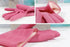 2 Pairs Reusable Waterproof Household Dishwashing Non-Slip Cleaning Latex Rubber Kitchen Gloves (Pink, XX-Large)
