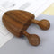 Junfamilee Brown Natural Sandalwood Scraping Massage Tool Facial Eye Massage Tool Acupuncture Stick
