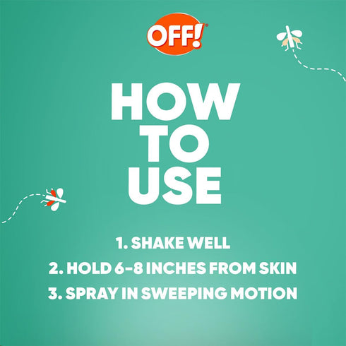 OFF! FamilyCare Insect & Mosquito Repellent Aerosol, 4 Oz, Smooth and Dry Formula, 6 Hours Protection