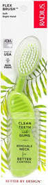 Radius Toothbrush Flex Brush BPA Free & ADA Accepted Designed to Improve