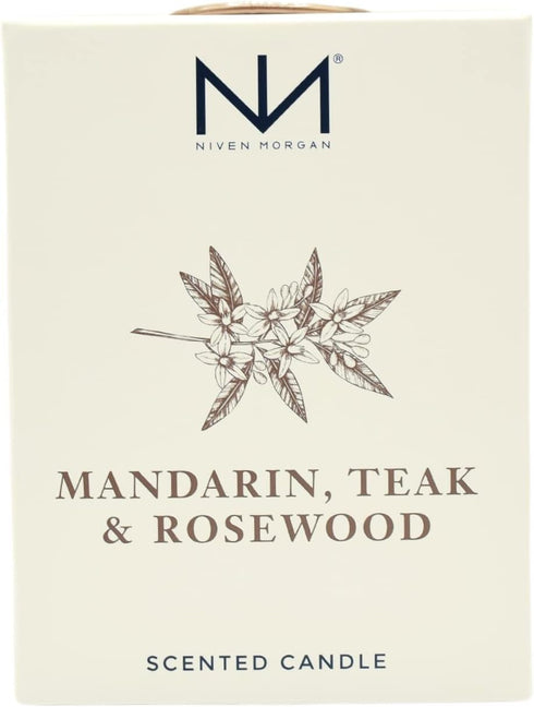 Niven Morgan 11 oz Mandarin, Teak and Rosewood Scented Candle