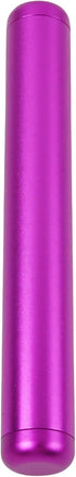 6Pack Aluminum Alloy Container, 4.33 x 0.55 x 0.55 Inches Metal Waterproof Storage, Pocket Holder Case for Traveling