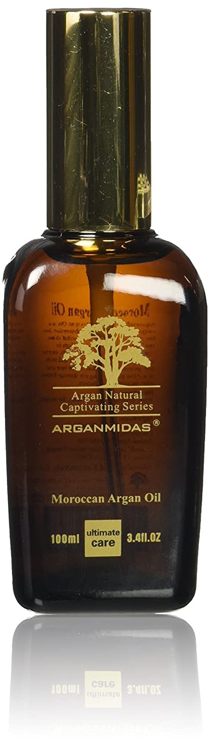Moroccan Argan Oil 100ml Leave in Treatment & Conditioner for Face and Body - Anti Aging, Anti Wrinkle