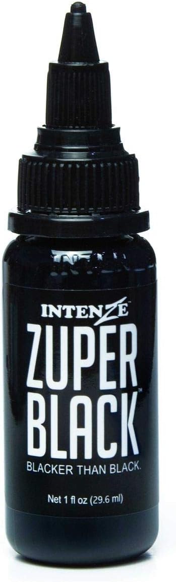 INTENZE Products Zuper Black, 1 oz.