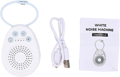 HEEPDD Sleep Sound Machines, Sleep Sound Machines Rechargeable Battery, Portable White Noise Device