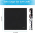 Wsivoiv 6PCS 12 x12 inches Large Eyeglass Cleaning Cloths, Glasses Cleaner, Individually Wrapped, Premium Microfiber