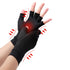 Copper Compression Arthritis Gloves, Best Copper Infused Fingerless Gloves for Pain Relief and Healing, 1 Pair