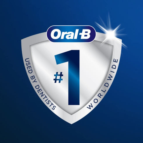 Pack 4 Oral-B Floss Action Replacement Brush Heads for an Oral-B Electric Toothbrush