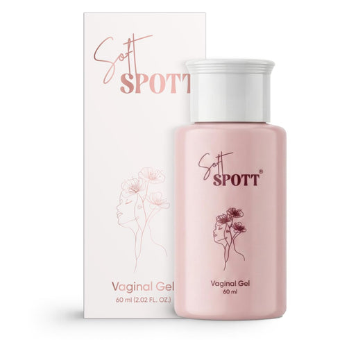 soft spott Organic Vaginal Moisturizer for Menopause, Dryness & Irritation Relief Hormone-Free Intimate Gel