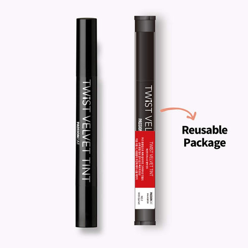 PASSIONCAT Long Lasting Lip Stain for Lips and Cheek Tint, High Pigment Color, Twist Velvet Tint