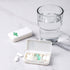Daily Pill Box Case Waterproof Medicine Organizer for Travel Use - Mini Pill Container with 3 Compartments (Cactus)